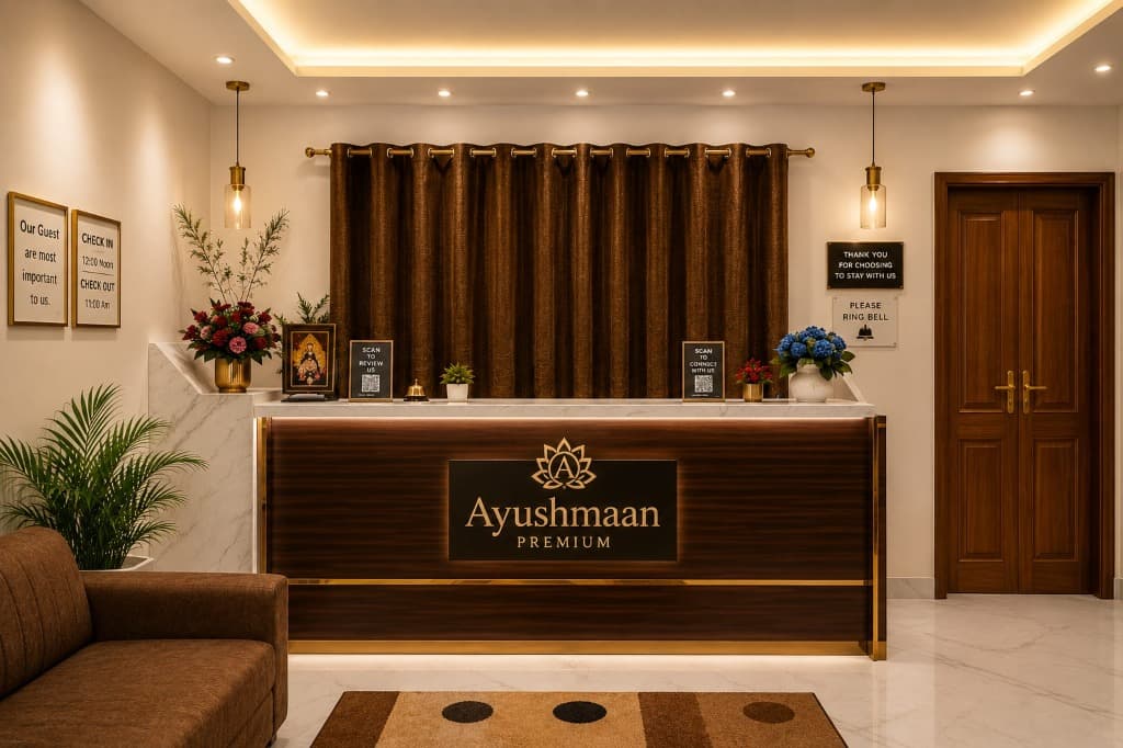 Ayushmaan Hotel Gallery Backdrop